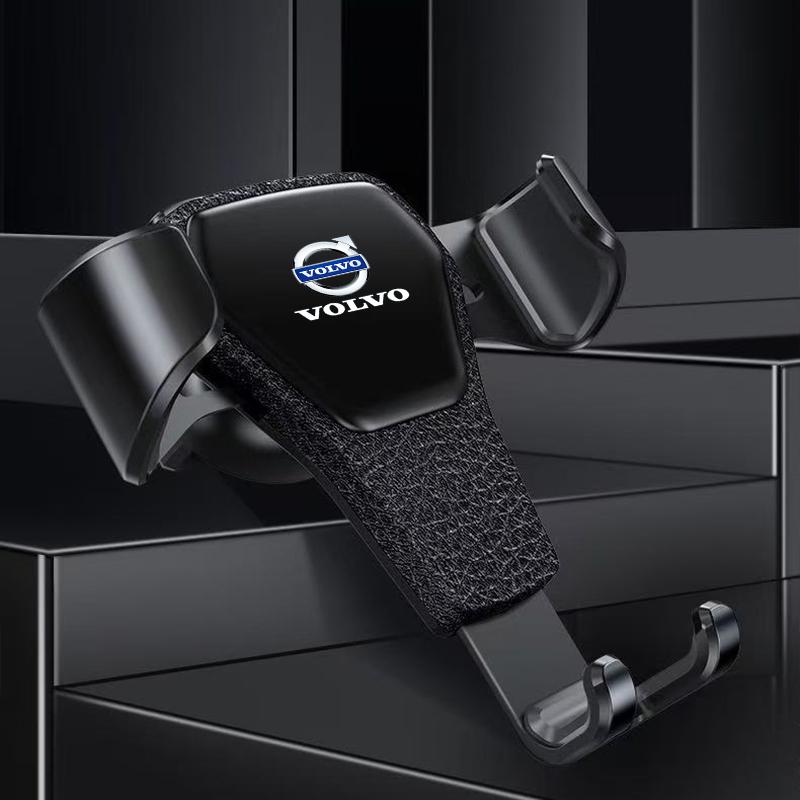 Soporte para teléfono de coche con gravedad para rejilla de ventilación Soporte GPS Accesorios Para Volvo Rdesign V50 S40 S80 XC60 S90 XC90 S60 XC40 C40 S60 V90 EX90