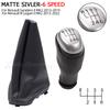 969356242r Manual 5 6 Speed Gear Shift Knob With Dust Cover Leather Gaiter Boot For Renault R Logan II 13-22 Sandero II 13-19