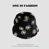 Fashionable Women's Vintage Korean Style Bucket Hat Zebra Leopard Print Plush Thickened Warm Versatile for Autumn Winter