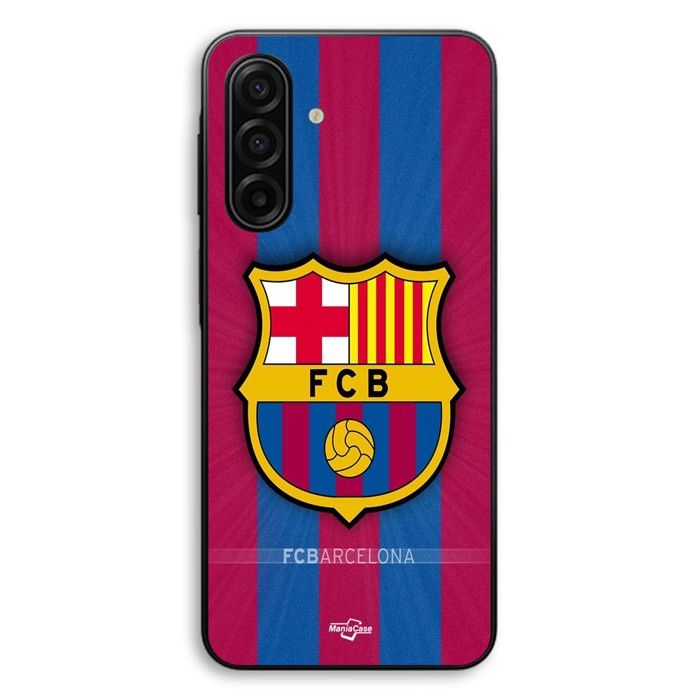 Cover Per Samsung Galaxy A17 logo FC Barcelona Maniacase nero