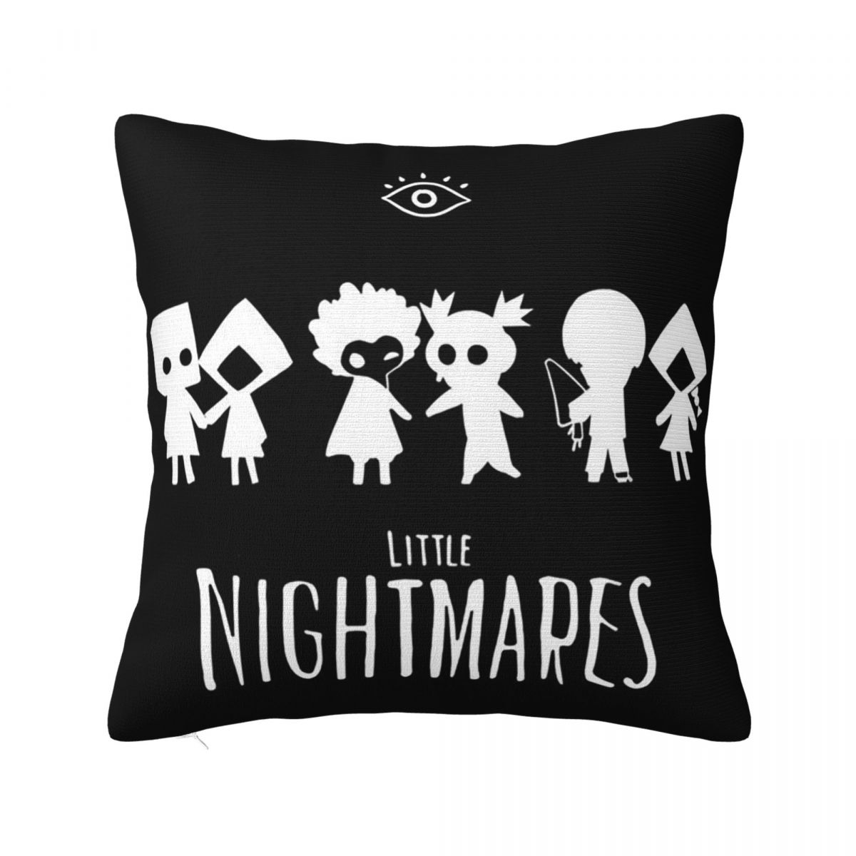 

Game Cute Little Nightmares Square Pillowcase Cushion Cover Pillow Case Throw Pillow Cover for Home Bedroom Car 30cm x 30cm