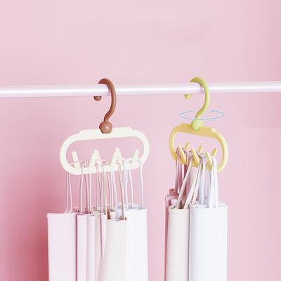 Dopamine Double-Row Hat And Coat Hook Anti-Slip Wardrobe Stand For Hanging Bags And Storing Items In The Household Wardrobe