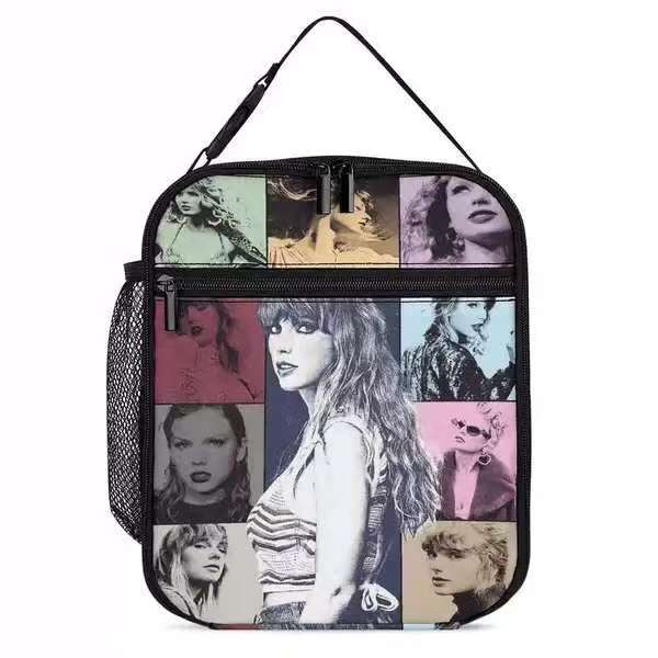 Taylor Swift Meal Bag Elementary School Picnic Ice Pack Printed Meal Bag