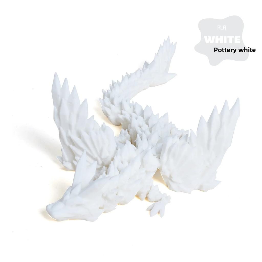 2025 3D Printed Gradient Dragon Snake 3d Printing Toys New Year Gift Decoration Christmas Decorations Home Office Ornaments
