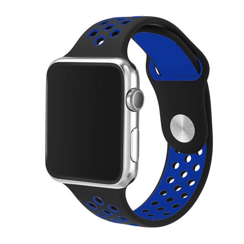 Replacement Sports Silicone Strap Watch Band For Apple Watch Iwatch 38mm 42mm