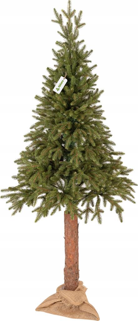 Artificial Christmas Tree On A Trunk Like A Life Spruce 180 100% Pe Dense