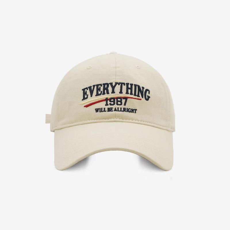 

RICYGVM American Retro Baseball Cap for Women Embroidery Letter Duck Tongue Caps Unisex Sunshade Visors Solid Sport Duckbill Hat Adjustable бежевый