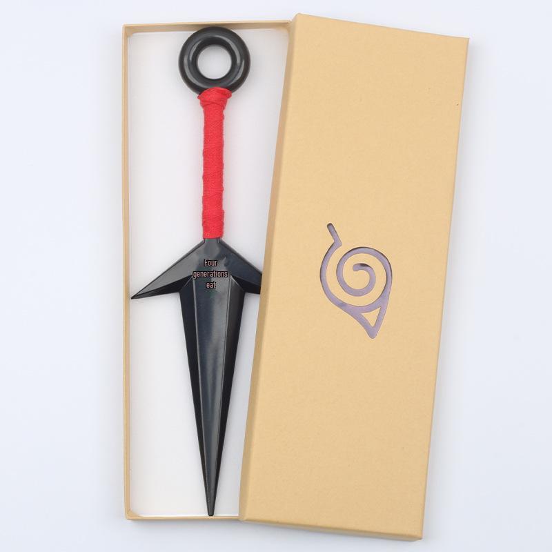 Naruto Kunai & Shuriken Set: Konoha Forehead Protector Merchandise