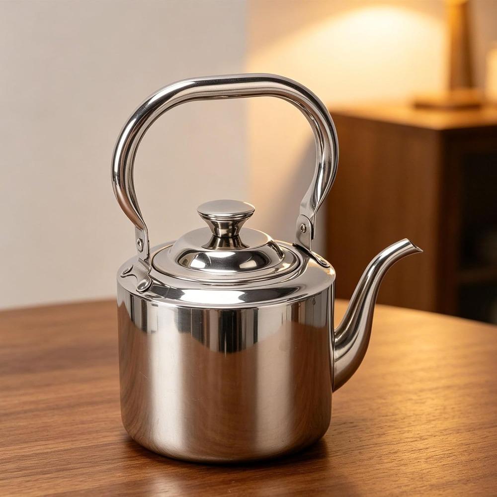 Stainless Steel Stainless Steel Teapot Top Handle Tea Kettle With Infuser For Gas Stove