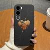 For Vivo Y31 Y31D Y31S 4G 5G Phone Case Gradient Bow Heart Matte Silicone Anti Fingerprint Cover For Vivo Y 31 Top Quality Funda