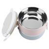 Stainless Steel Leakproof Food Container 2/4 Tier Food Container Thermal Lunch Box  For Office