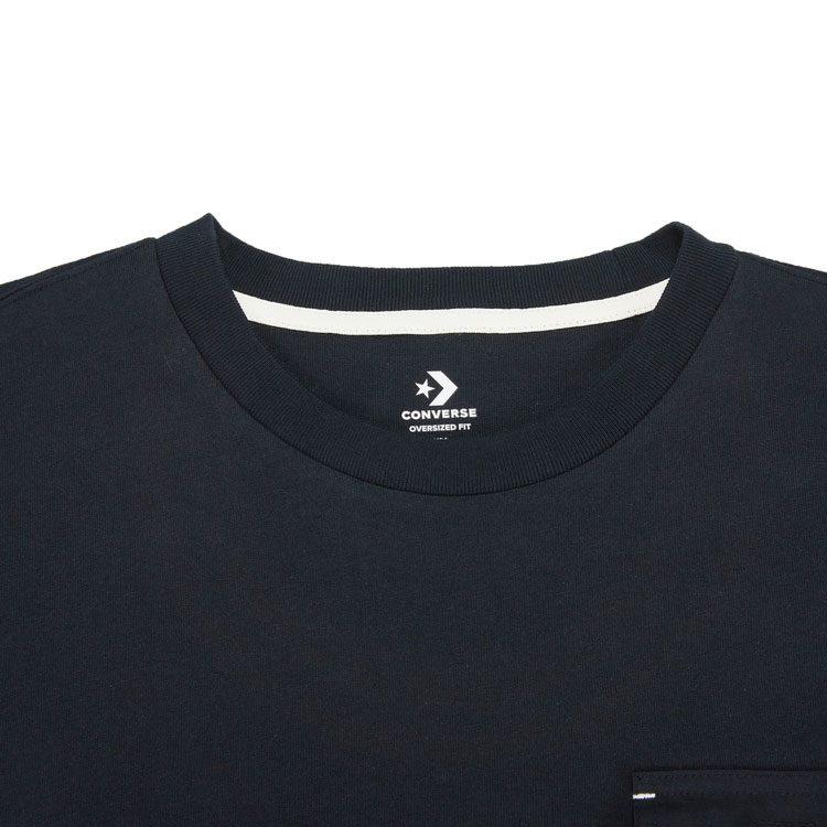 Converse Go Outdoor T Shirt Men's Black 10024357-A02