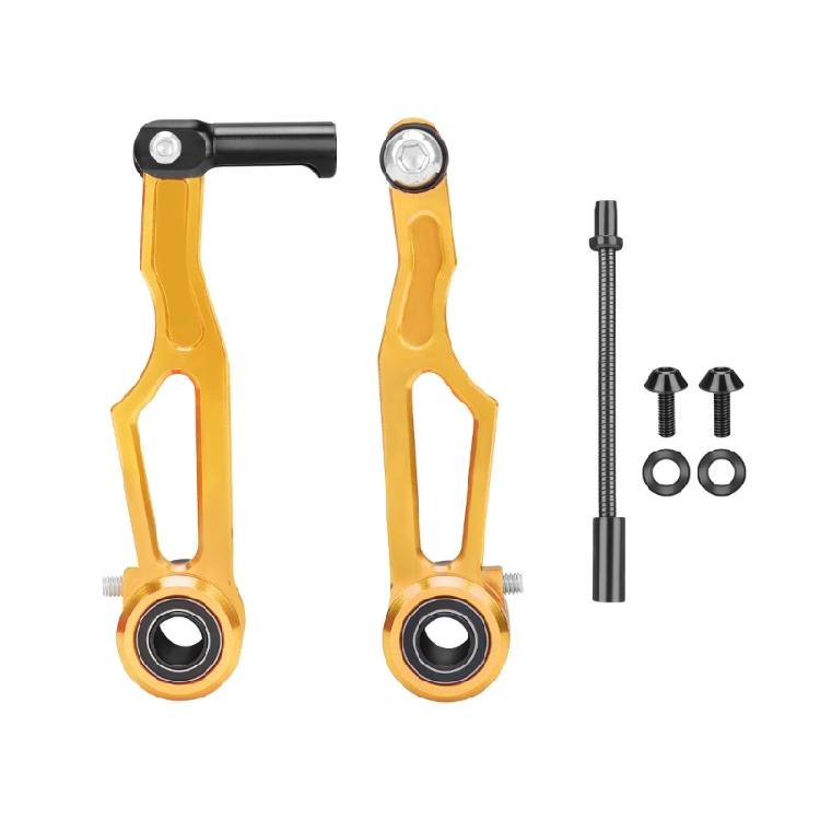 Folding Bike V Brake Caliper Light Weight Aluminum Alloy V Brake Caliper Short/Long Arm V Brake Clamp Cycling Accessory