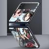 Anime Mo Dao Zu Shi MDZS Z Flip 4 Phone Case For Samsung Z Flip 3 5G Black Hard Shell Galaxy ZFlip3 ZFlip5 Cover Folding Luxury