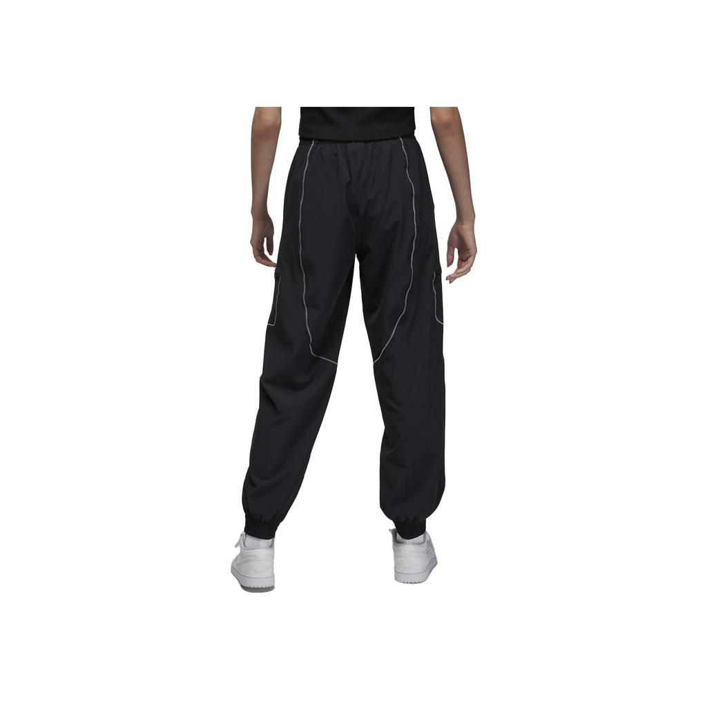 Jordan Sport Line Quick-Dry Cuffed Knit Pants Women Bottoms Black FB4660-010