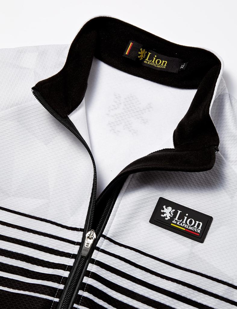 Lion De Kapelmuur Competition Jacket EVO Speedline White/Black (lijk017) Size XL (Japan XL)