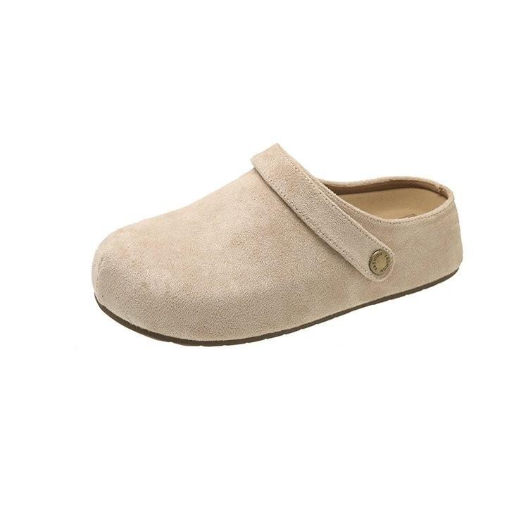 Soft Leather Version~ Small Potato Boken Shoes for Women In the Summer of 2025, the New Inner Height Will Increase, and Two Will Wear Boken Bag Head