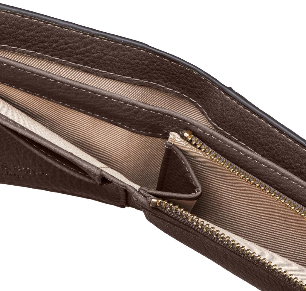 [ARROWS&Company Ltd.] Bamboo Bifold Mini Wallet, Gray (6K245-GY)