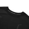 Skechers Round Neck Fitted Pullover Sports Quick-Dry Cool Breathable Short Sleeve T-Shirt Men Tops Carbon-Black P324M003-0018