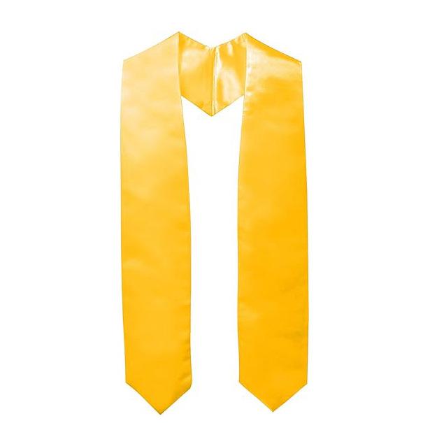 Graduation Season Satin Ribbon Sash: Solid Color Shoulder Strap for Junior High, High School, and University Ceremonies