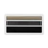 RV Push Out Window 900x450mm Double Layer Acrylic Glass 75 Degrees  Opening Angle External Exit Window with