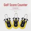 Double Dial Golf Score Counter for Two Players - Course Scoring Accessory