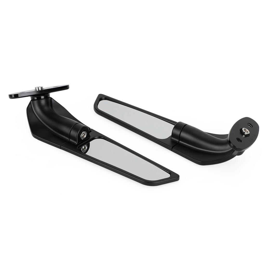 Adjustable Wing Fin Rearview Mirrors For Suzuki Gsxr 600/750/1000 2000-2019