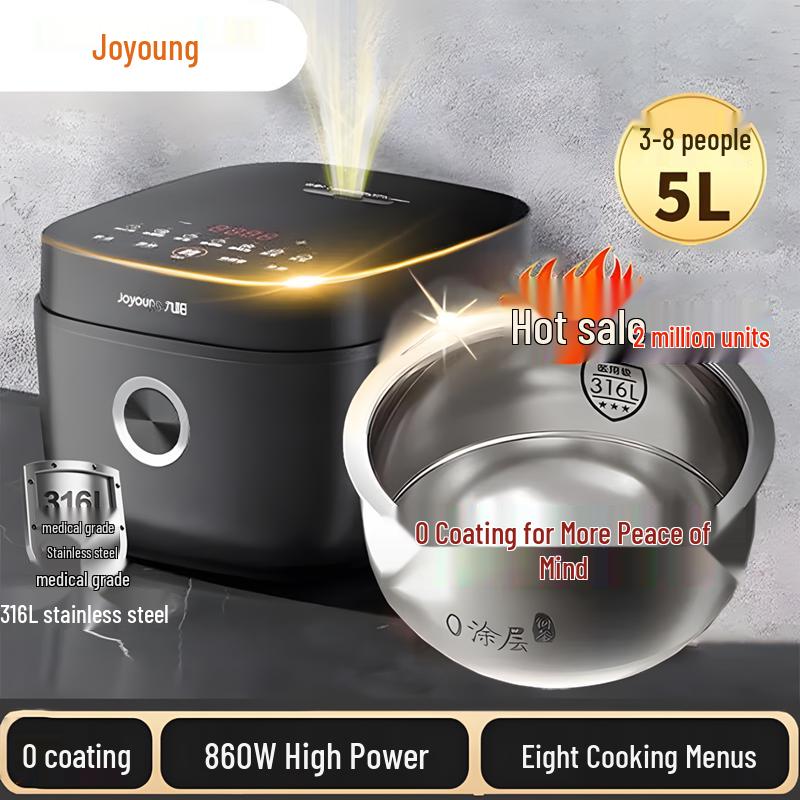 Joyoung 5L 316L Stainless Steel Multi-function Rice Cooker