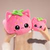 Schattig Pluche Knuffeldier Aardbeienkat Kussenpop Kinderverjaardagscadeau Huisdecoratie Dier Kerstcadeau