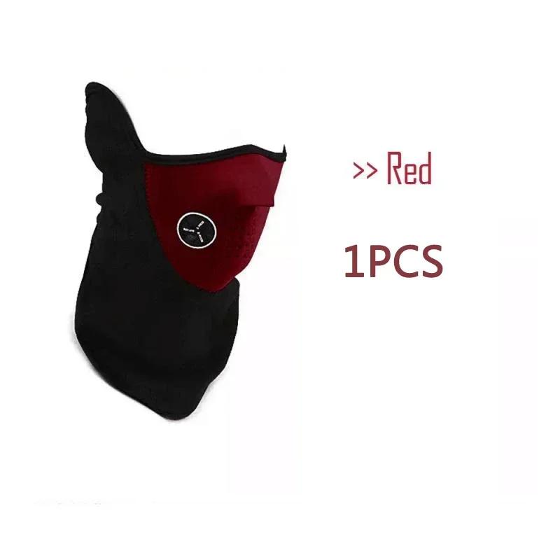 Motorcycle Winter Outdoor Sports Masks New Winter Fleece Thermal Face Mask Balaclava Windproof Keep Warm Riding Face Shield