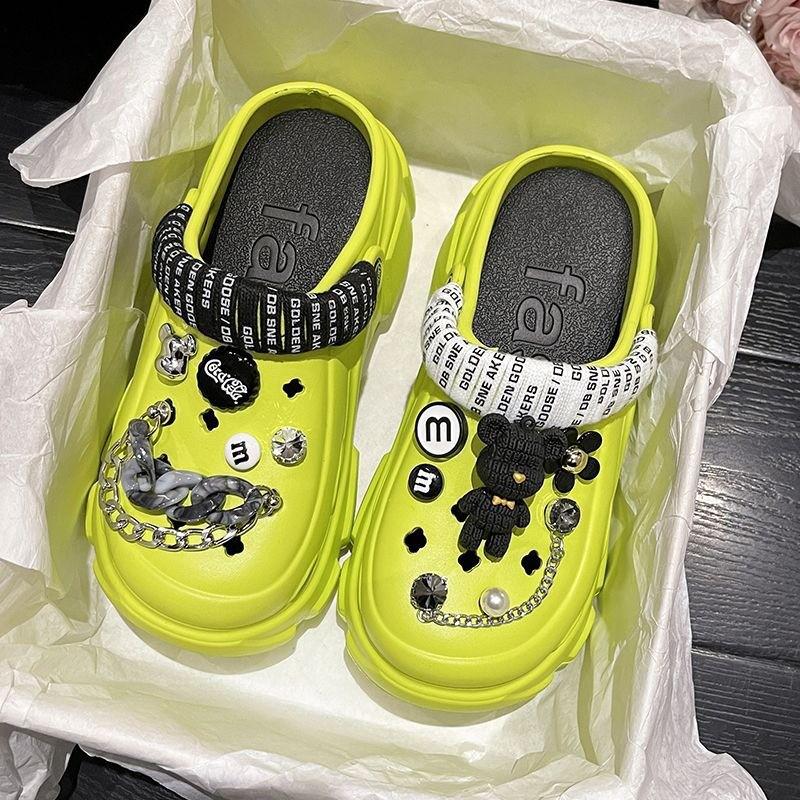 Women's Summer Height-Boosting EVA Non-Slip Closed Toe Slippers