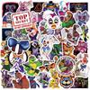 10/50 peças Novo Five Nights at Freddys : Adesivos de Violação de Segurança Adesivos de Grafite para Mala DIY Laptop Skate Motocicleta Bicicleta Adesivos