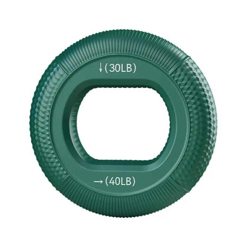 Impugnatura a Mano Regolabile in Silicone 20-80LB Anello di Presa Dita Avambraccio Espansore Carpale Allenamento Muscolare Esercizio Palestra Fitness