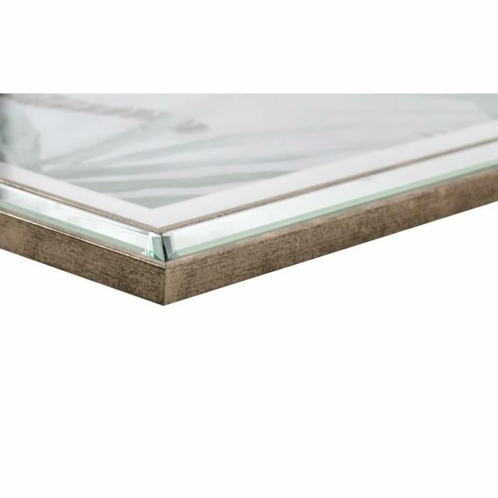 Gerahmtes Bild - Natürlich und golden - Mittelmeer-Vögel - 3 Teile - 56 x 66 cm - Wanddekoration