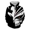 2026 new classic sunman reaper cosplay periphery, animation 3D digital printing casual hooded sweater