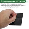 Motoforti Door Pillar Window Trim Anti Scratch Sticker Pillar Posts Door Outer Exterior Cover for Honda Accord 2003-2007 Black