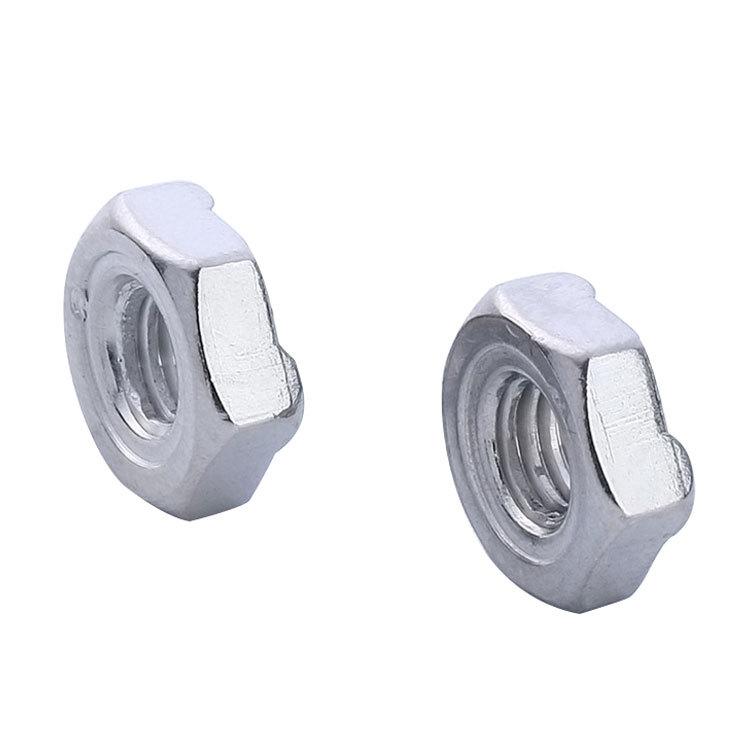 304 Stainless Steel Hexagonal Welding Nut Cap - Multi-Spec Customization Available