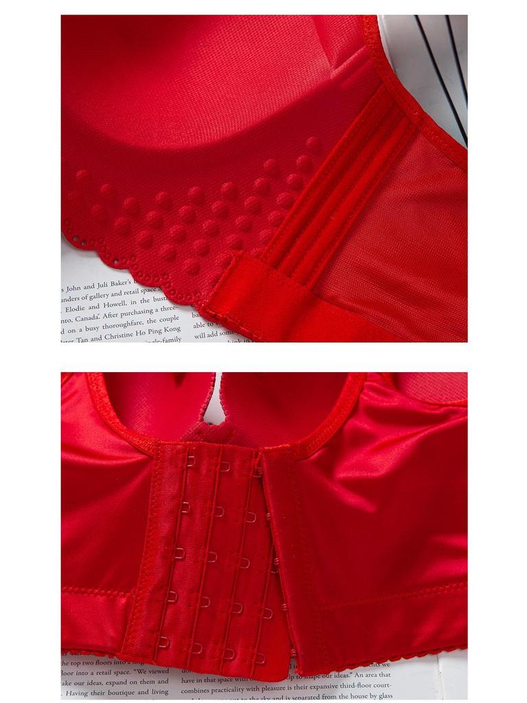 Sutiã de Suporte Costas Ajustável Sem Aro Plus Size para Mulheres