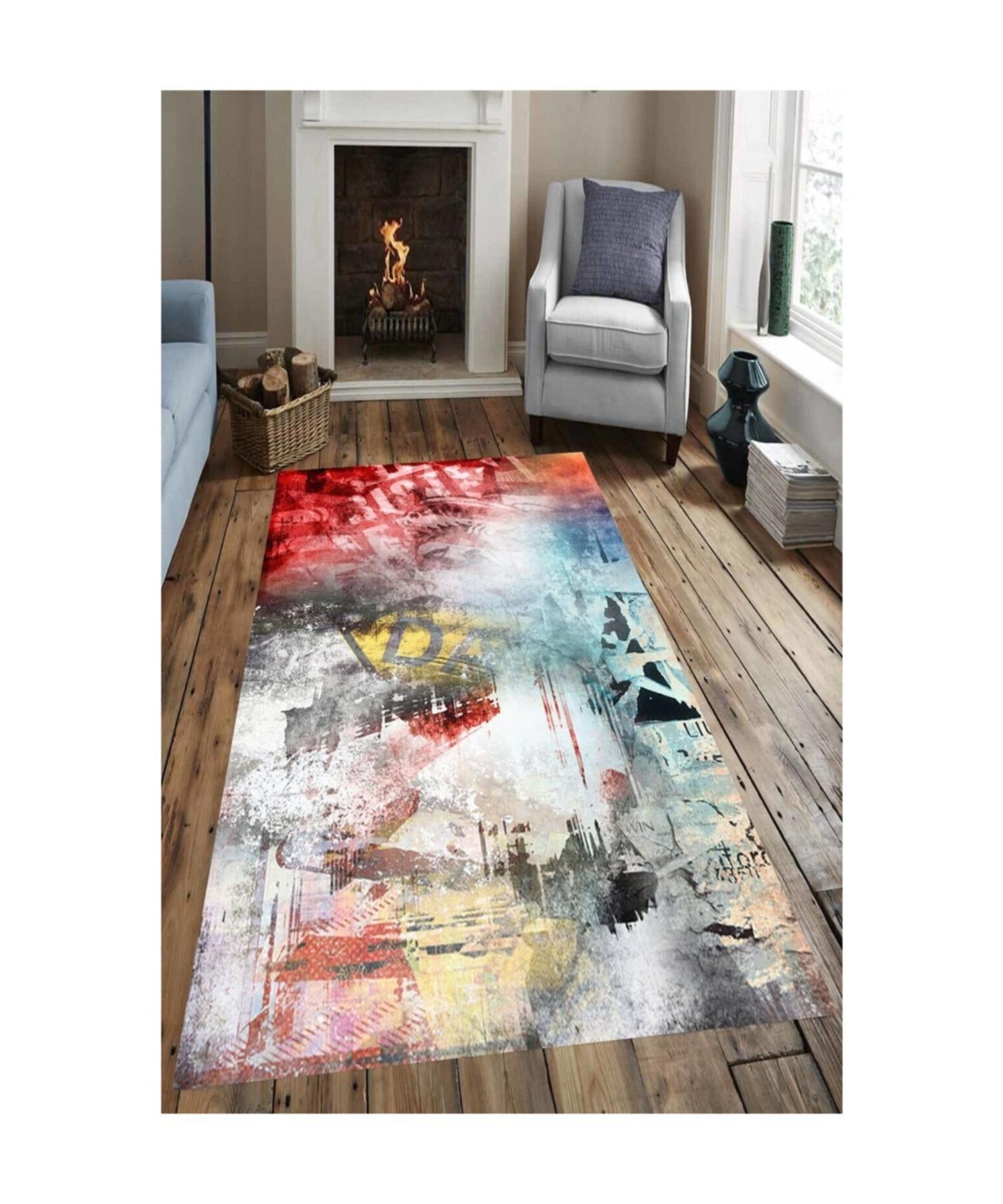 

Ковер для детской комнаты с текстовым принтом