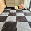 10 Stück Weiche Bodenmatte für Kinder Steckbare Puzzelmatte EVA-Schaum Kinderteppich Baby Krabbelspielmatte Babyspielzeug Unterlage 30*30*1CM