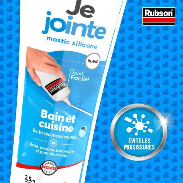 Mastic Joint - RUBSON - Go Je Jointe - 50mL - Transparent - Anti-moisissure