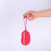 Waterproof Silicone Bean Cosmetic Storage Bag Portable Mini Organizer for Headphone Cord Coin Key Small Items Travel Use