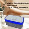 Bluetooth speaker, multifunctional bedside lamp, mobile phone, wireless charging, alarm clock, smart speaker, birthday gift