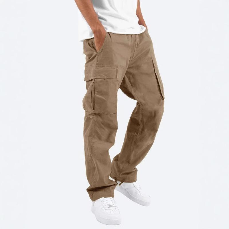 Men’s Cargo Drawstring Work Pants