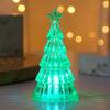 Mini Glowing Christmas Tree Tabletop Ornament & Night Light