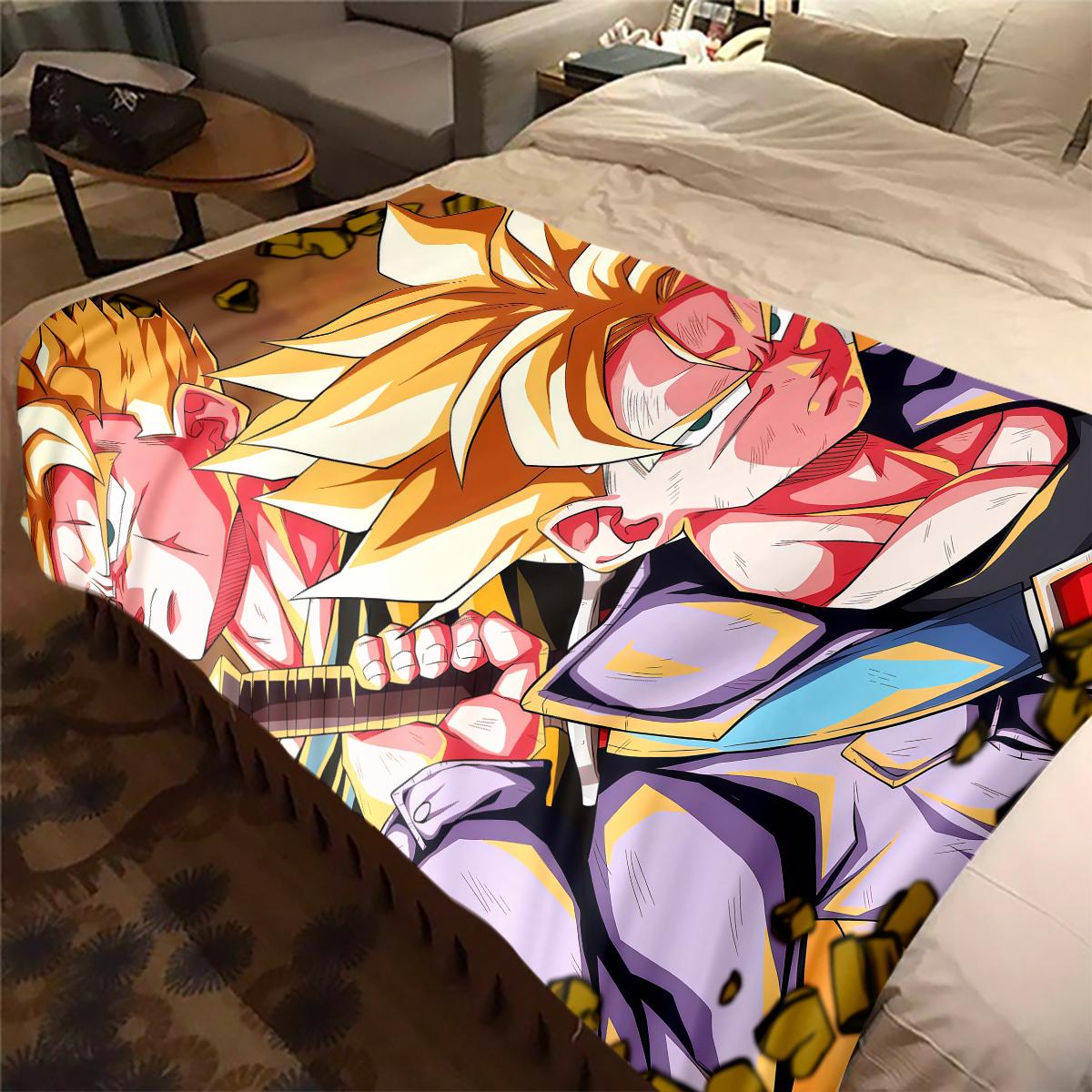 

1PC Trunks Print Flannel Blanket, High quality All Seasons, Home Decor, Warmth and Comfort, Perfect for Christmas Gifts 80cm x 120cm