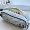 Cute Cat Polyester Pen Organizer With Spacious Storage For School Use