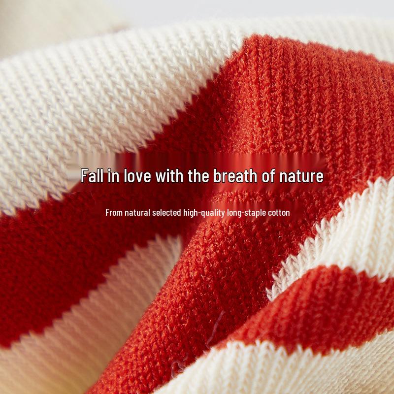 Lumi 2025 Trendige koreanische Baumwoll-Sportsocken in Mid-Calf-Länge für Damen und Herren