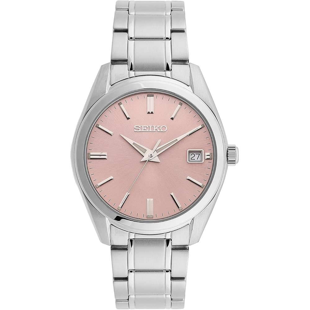 Seiko SEIKO Watch Quartz Overseas Model Pink SUR523P1 Mens [Parallel Imported Product]