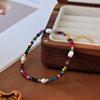 Spring/Summer Colorful Stone & Baroque Pearl Bracelet - Women's High-End Dopamine Jewelry
